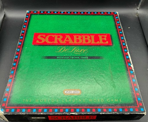 Scrabble deluxe board game - board,