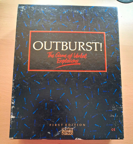 Parker outburst board game - parker, outburst!