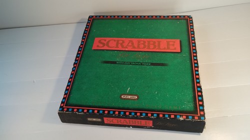 Scrabble deluxe board game - scrabble,