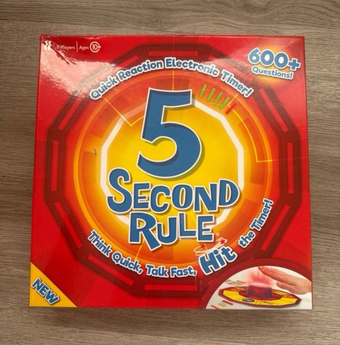 Second rule trivia board - second,