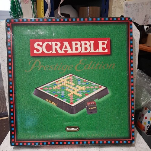 Scrabble prestige edition - scrabble,