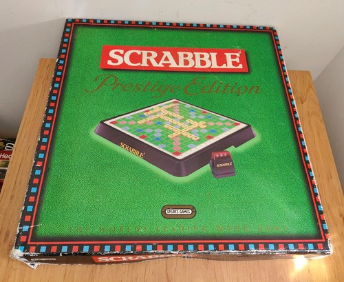 Scrabble prestige edition - scrabble,
