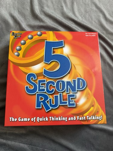 University games second - second, rule