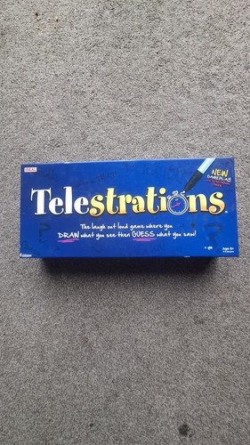 Telestrations drawing - drawing, &