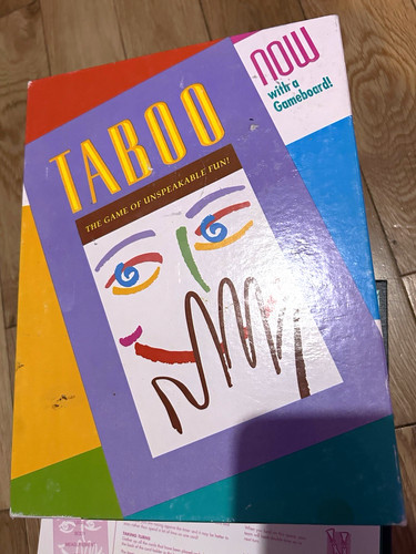 Games taboo board game - taboo, 1996