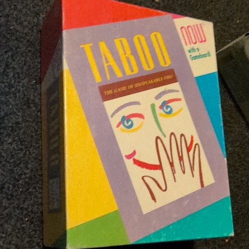 Vintage taboo word board - vintage, mb