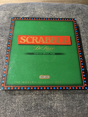 Vintage scrabble deluxe - vintage,