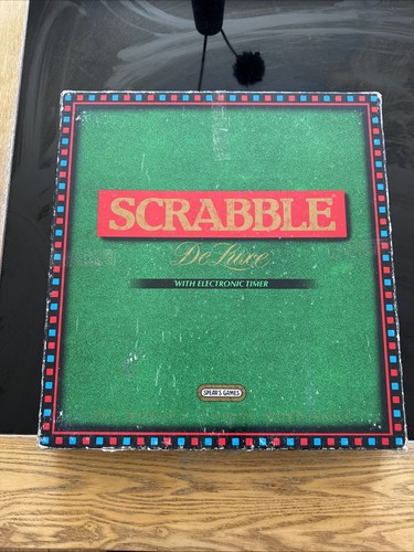 Vintage scrabble deluxe board - vintage,