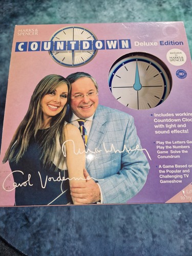 Countdown delux board game - board,