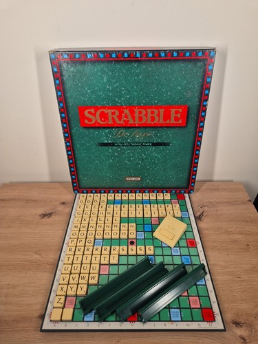 Scrabble deluxe board game - board,