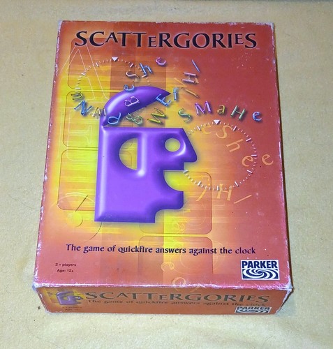 Scattergories board game - scattergories, mb