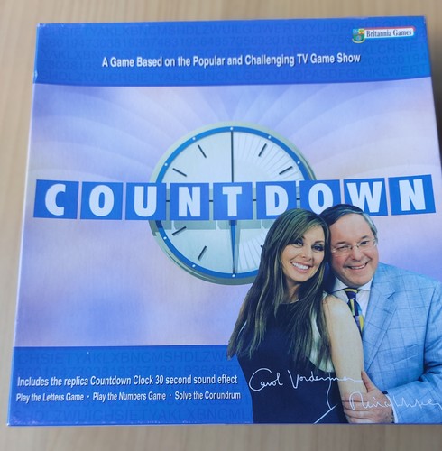 Countdown board game - board,