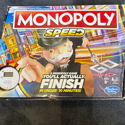 Hasbro gaming monopoly speed - hasbro,