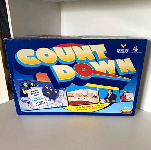 Vintage countdown board game - vintage,