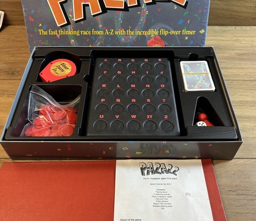 Pazazz board game - board, working