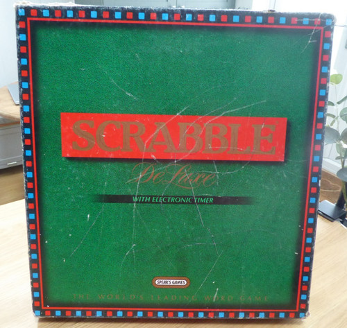 Vintage scrabble deluxe - vintage, board