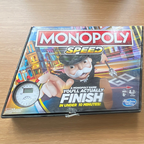 Hasbro monopoly speed board - hasbro,