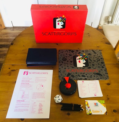 Complete scattegories board