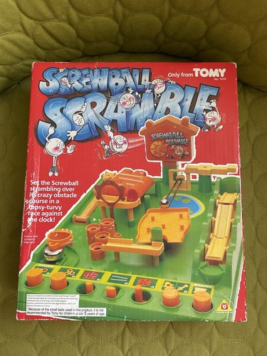 Screwball scramble board game - board,