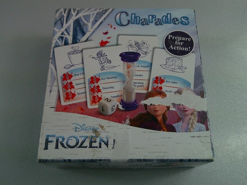 Disney frozen charades board - charades,