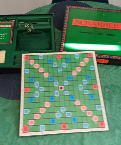 Vintage scrabble luxe - de, board