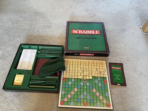 Scrabble luxe board game - scrabble, de