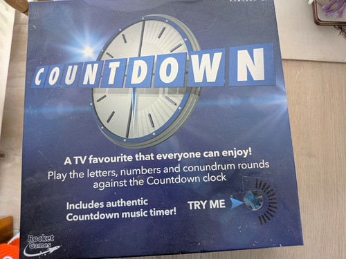 Rocket games countdown quiz - tv,
