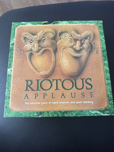 Riotous applause the hilarious - riotous,
