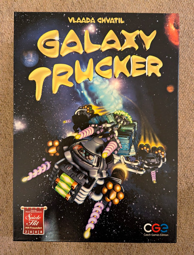Galaxy trucker board - board, game