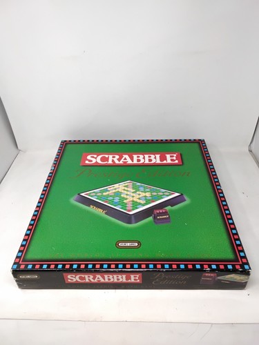 Scrabble prestige edition - scrabble,