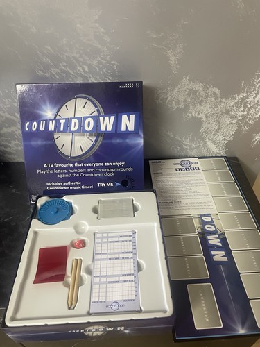 Countdown board game rocket - by,