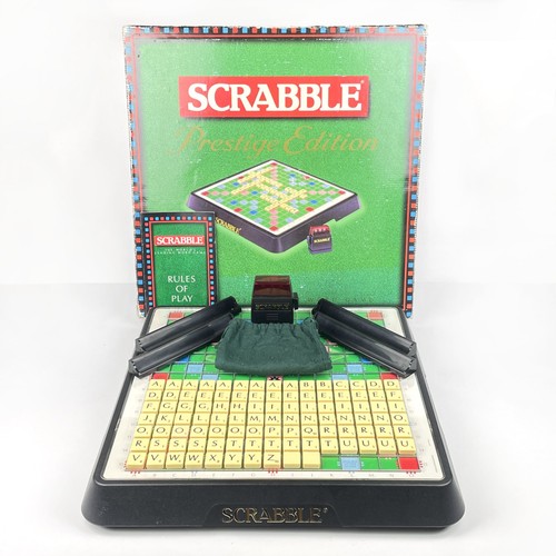 Scrabble prestige edition - scrabble,