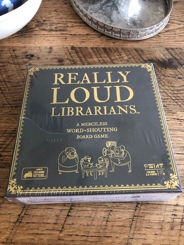Really loud librarians word - really,