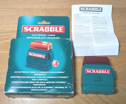Vintage scrabble electronic - vintage,