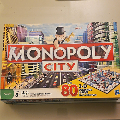 Monopoly city board game - monopoly, 2009
