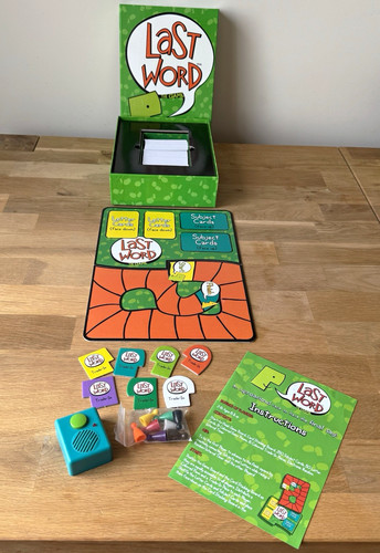 Last word board game - board, complete
