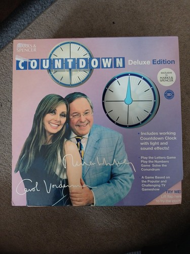 Countdown delux board game - countdown,